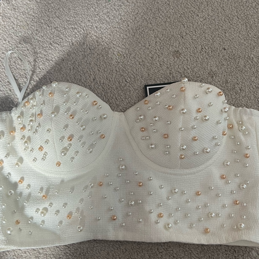 Bridge S Top/Tube with Ivory Small